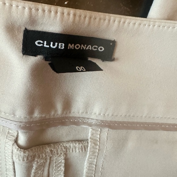 Club Monaco off white  dress pants - Picture 5 of 6
